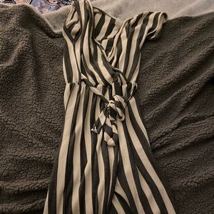 Striped Jumpsuit